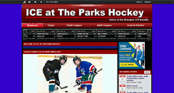 Desktop Screenshot of iceattheparkshockey.com